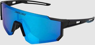 Santa Cruz Strip Racer Black Blue Sonnenbrille schwarz
