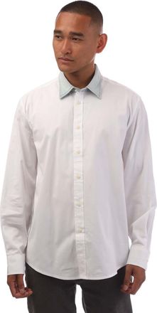 Diesel S-Holls Regular-Fit overhemd voor heren in wit