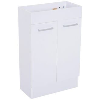 Kleankin Bathroom Cabinet Washstand-White | TJ Hughes White