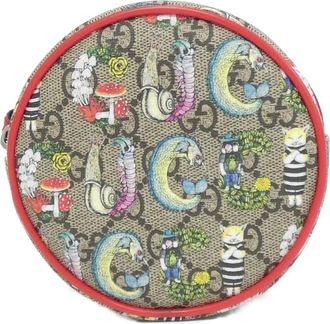 Gucci Beige Multi-Color Gg Supreme Fanny Pack (Pre-Owned)