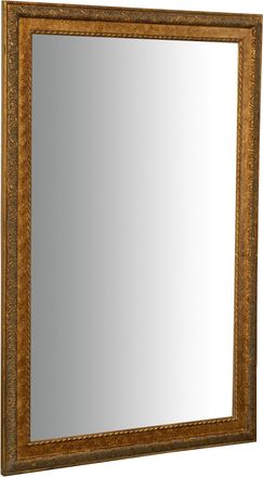 Biscottini International Biscottini - Espejo Espejo De Pared Y Espejo Colgante Vertical/horizontal L60xpr4xh90 Cm Acabado En Oro Antiguo