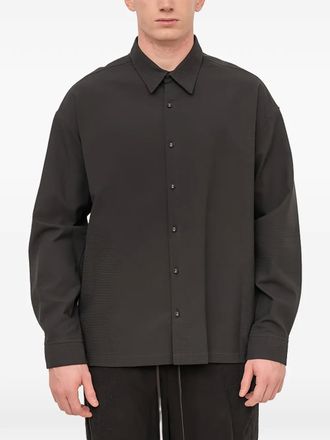 The Viridi-Anne Button-up overhemd - Zwart