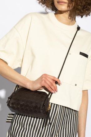 Bottega Veneta Concert Shoulder Bag, Womens, Brown