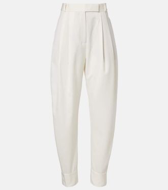 R&oacute;he R&oacute;he Wool-blend barrel-leg pants