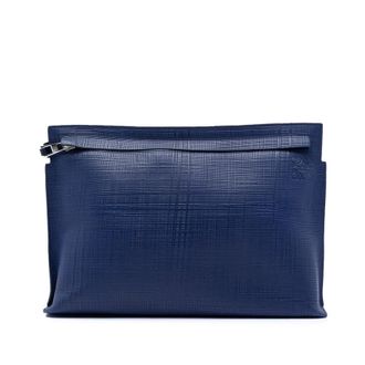 Loewe Pre-owned LOEWE Leather Anagram T Clutch Ladies 1KWL71AL41NLW9YQ