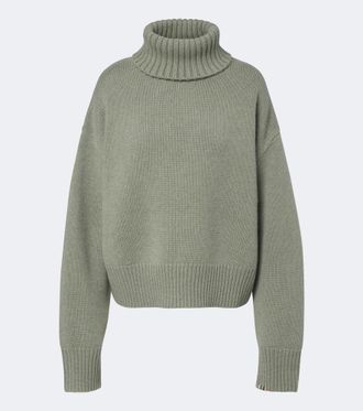 Extreme Cashmere Pullover N&deg;434 Crop Xtra in cashmere