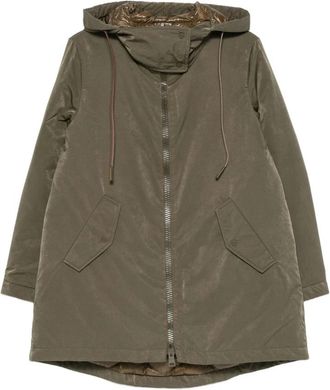 Herno Parka met capuchon van ripstop - Dames - Parka Jassen - Groen - XL - Jassen