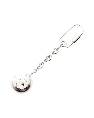 Loewe Pebble Anagram Metal Keyring Keychain (Authentic Pre-Loved)
