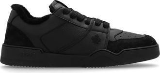 Dsquared2 Spiker Sportschoenen - Heren - Sneakers - Zwart - 46 EU - Leer - Schoenen