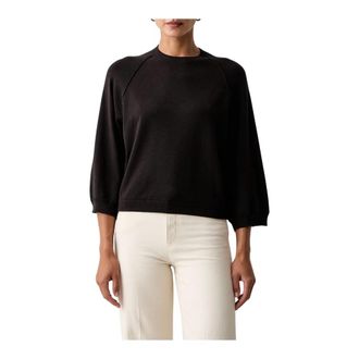 Twinset T-shirts - Dames - Ronde hals truien - Bruin - Xs/S - Truien & Vesten