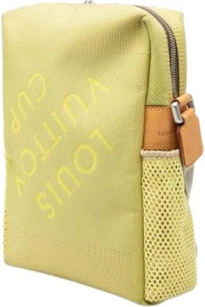 Louis Vuitton Vintage, unisex, Geel, ONE Size, Leer, Pre-owned Weatherly