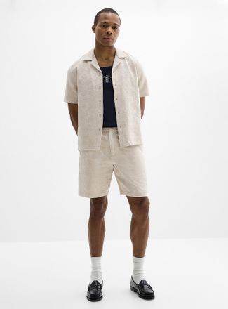 Le 31 Mens Floral jacquard short Inseam: 9