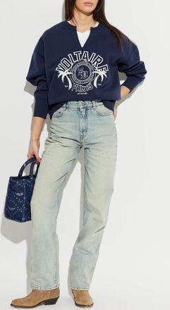 Zadig&Voltaire Olive Sweatshirt, Womens, Navy Blue