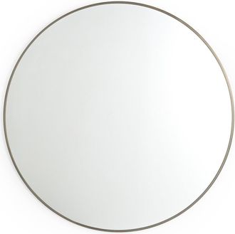 AM.PM Spiegel in staal metaal met verouderde messing afwerking &Oslash;100 cm Caligone
