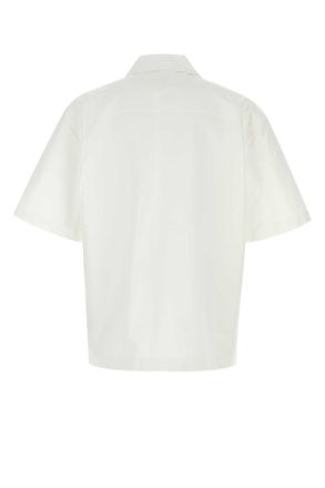 Bottega Veneta Chalk Exterior: Cotton Camicie Shirt