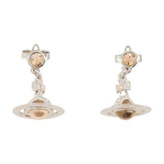 Vivienne Westwood Nuevos Pendientes Petite Orb - Accessories - Mujer - Gris - ONE SIZE