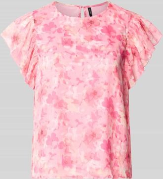 Vero Moda Regular Fit Top aus Chiffon Modell SMILLA in Rosa, Gr&ouml;&szlig;e XL