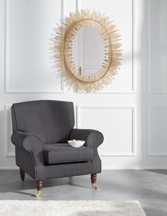 HOME AFFAIRE Sessel »Rennes« in Samtoptik oder Baumwoll-Mix