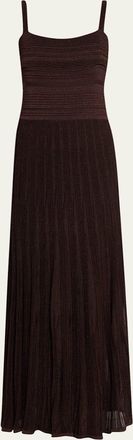 Zimmermann Lucky Metallic Tie Dress