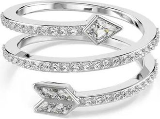 Swarovski Idyllia Motif Ring - Dames - Ringen - Grijs - 50 MM - Accessoires