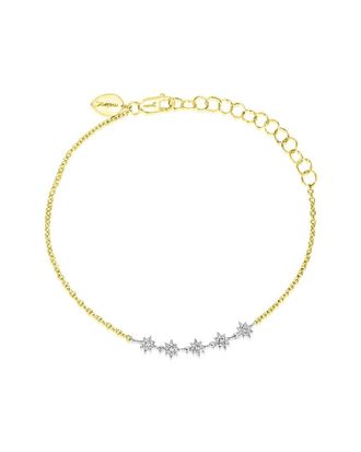 Meira T 14K 0.10 Ct. Tw. Diamond Bracelet