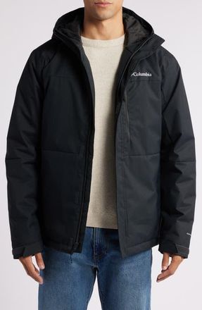 Columbia Hikebound II Insulated Rain Jacket in Black at Nordstrom, Size Xx-Large