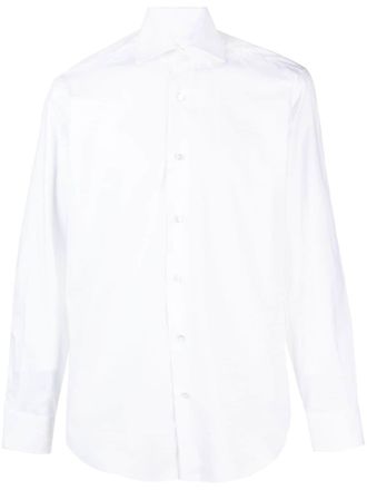 Barba Camicia con colletto ampio - Bianco