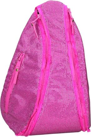 Ash Ella Strassfucsia Schoudertas met enkele riem - Dames - Schoudertassen - Roze - ONE Size - Tassen
