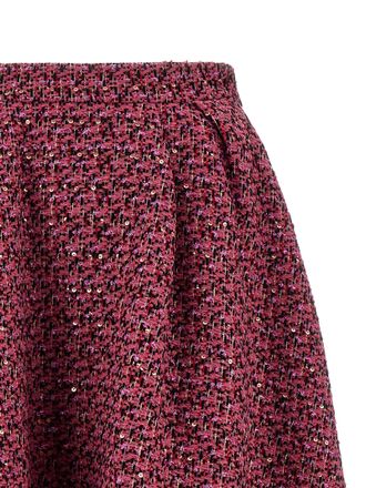 Alessandra Rich Polyamide Midi Womens Skirt