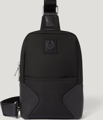 Belstaff Nicholls Crossbody Bag Unisexs Ballistic Nylon Black Size One Size