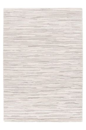 AFK Living Alfombra con efecto relieve muy suave beige 160 x 230 cm