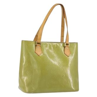 Louis Vuitton Bolso de mano de charol vintage Pre-owned - Pre-owned - Mujer - Verde - ONE SIZE