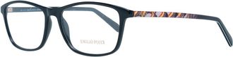 Emilio Pucci Black Plastic Glasses Womens (Frames)
