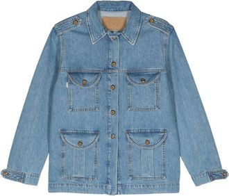 Blaz&eacute; Milano Nariida Maya jacket - women - Cotton - 0 - Blue
