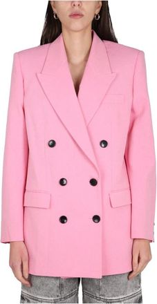 Isabel Marant Nevim Blazer - female - Isabel Marant - Blazers - Pink - S - Jackets