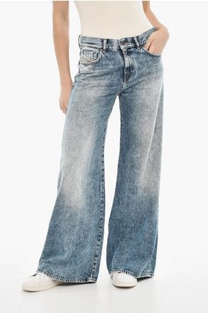 Diesel Wide Jeans 1978 D-AKEMI With Exposed Seams 32cm L30 size 24