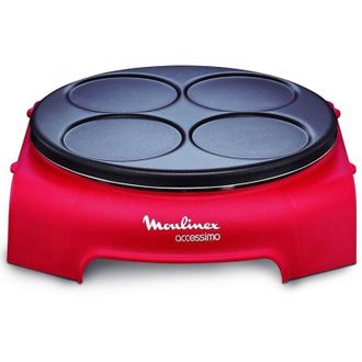 Moulinex Py312511 Crepera 4 Crep(s) 720 W Rojo