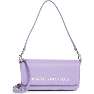 Marc Jacobs The Mini Leather Crossbody Bag in Lilac at Nordstrom Rack