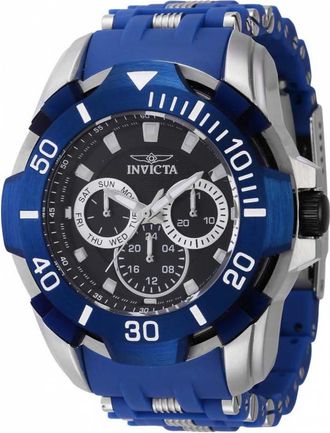 Invicta IN-44123 Mens Sea Spider Watch - Silver - One Size