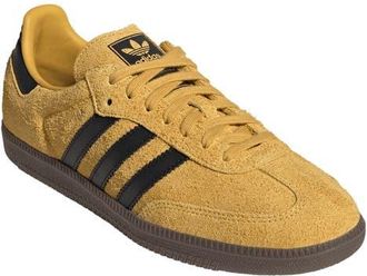 adidas Gender Inclusive Samba OG Sneaker in Yellow/Core Black/Gum at Nordstrom, Size 10.5 Womens