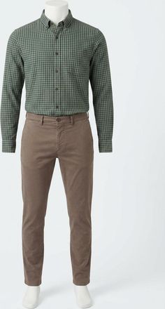 Faherty Coastline Chino Pants In Alpine Brown