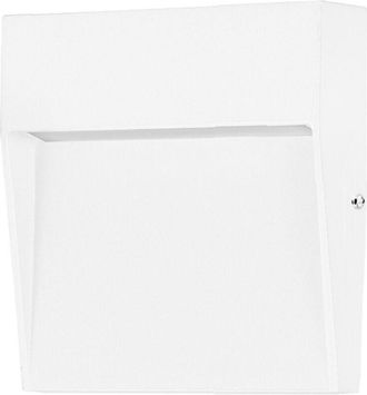 Forlight Nod Square Foco Led Exterior Ip65 De Superficie Para Pared. L&aacute;mpara De Pared Para Se&ntilde;alizar Caminos, Escaleras Y Rodapi&eacute;s. Led 2.6w Blanco C&aacute;lido 3000