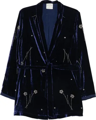 Forte_Forte Fleurs Dorient Crystal-embellished Kimono