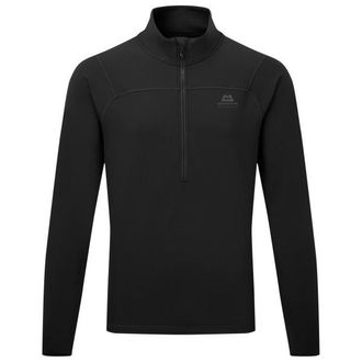 Mountain Equipment Jorasses Lite Zip-T Fleecepullover f&uuml;r Herren | schwarz