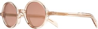 Cutler and Gross Mauve Round Unisex Sunglasses CGSNGR0148 003 48