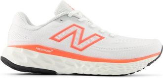 New Balance Womens Fresh Foam X Evoz v4 in White/Red/Black Textile, size 3.5 Narrow
