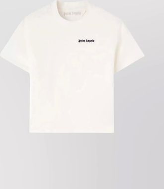 Palm Angels cotton slim-fit logo-embroidered t-shirt