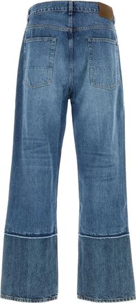 Our Legacy Mens Third Cut Jeans Blue Cotton