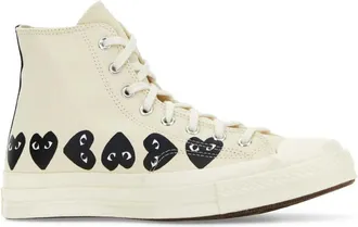 Comme Des Gar&ccedil;ons Mens Sneakers White Cottonsole Rubber
