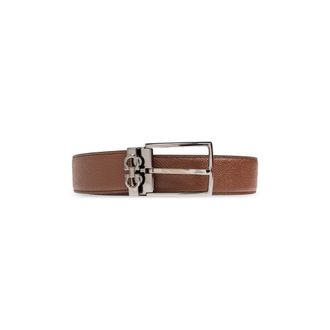 Ferragamo Belts, male, Brown, Size: 100 CM Reversible and Adjustable Gancini Belt